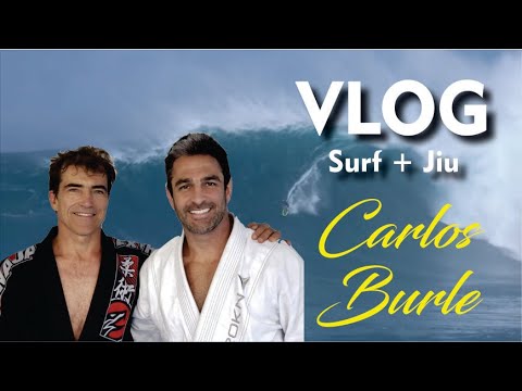 Carlos Burle treinando Jiu Jitsu com Fabio Durello - BJJCLUB