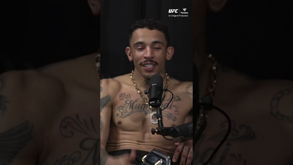 Carlos Prates wants to fight in front of his Mom 🥹 #ufc319