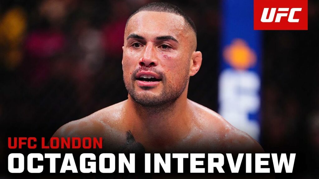 Carlos Ulberg Octagon Interview | UFC London