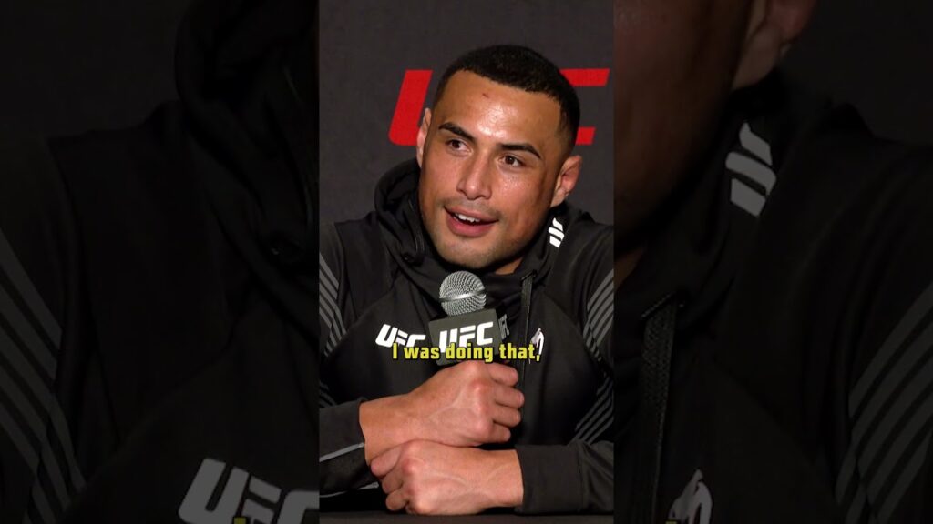 Carlos Ulberg was a stripper? 😳 #ufcperth