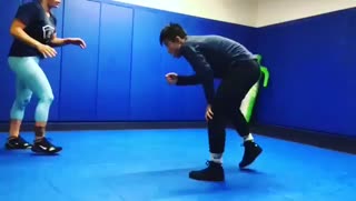 Cat Zingano with a sweet takedown
 Repost @jflojudo