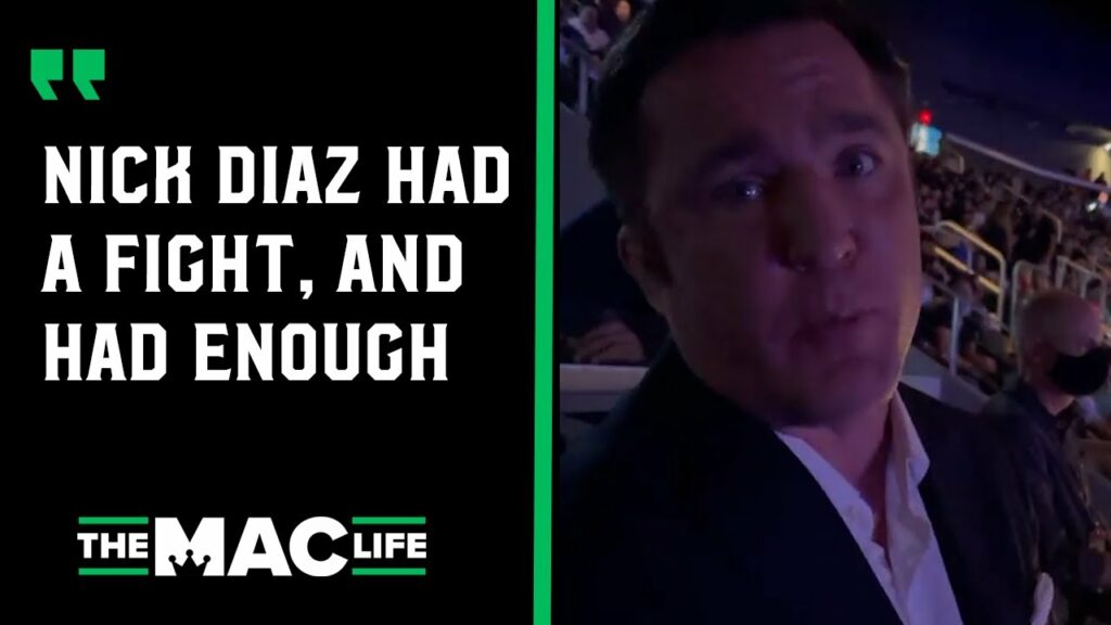 Chael Sonnen reacts to Nick Diaz loss to Robbie Lawler: "Nick had a fight, and had enough"