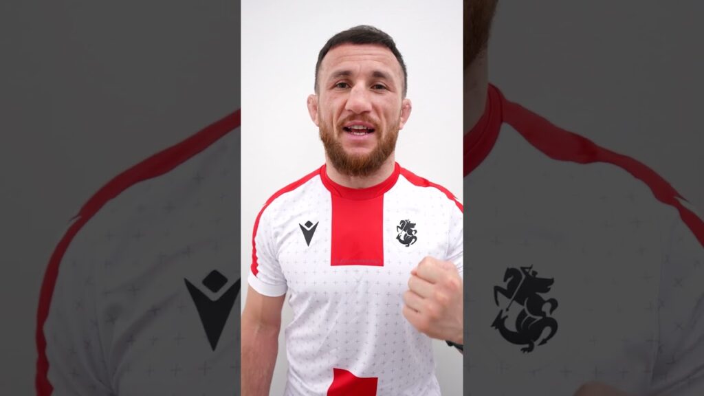 Champ Merab Dvalishvili in the building 🏆 #ufcvegas109