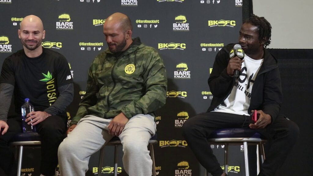 Charles ‘Felony/Crazy Horse’ calls Johnny Bedford “bedwetter” at BKFC 9 Q&A