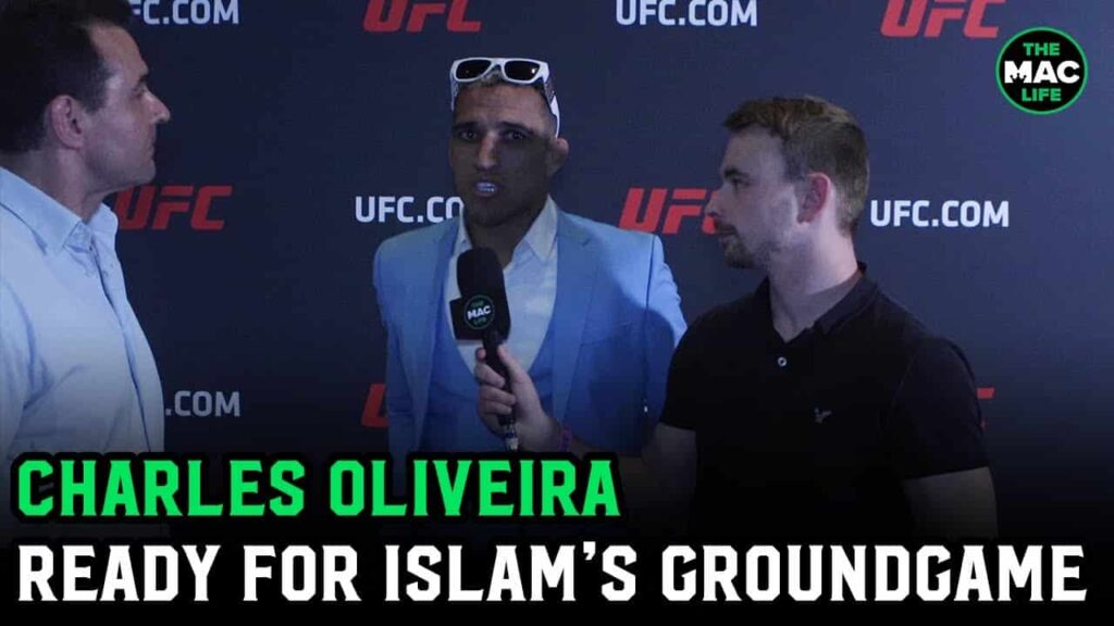 Charles Oliveira: 'I'm ready for Islam Makhachev's ground game"