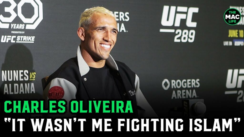 Charles Oliveira on Islam Makhachev loss: “I didn't watch it, it wasn’t me, I wasn’t there”