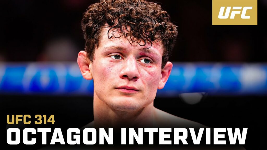 Chase Hooper Octagon Interview | UFC 314