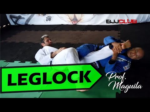 Chave de Joelho "Leglock" partindo da guarda de Lapela - Jiu-Jitsu -   - BJJCLUB