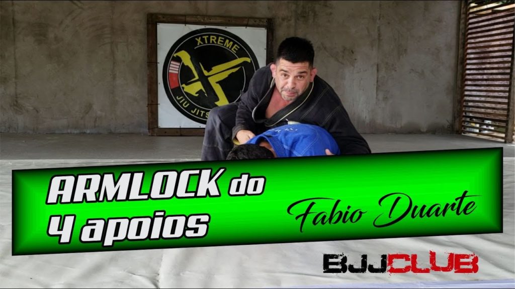 🆕 Chave de braço "armlock" partindo do 4 apoios com Fabio Duarte  🏼 👉 Jiu Jitsu - BJJCLUB