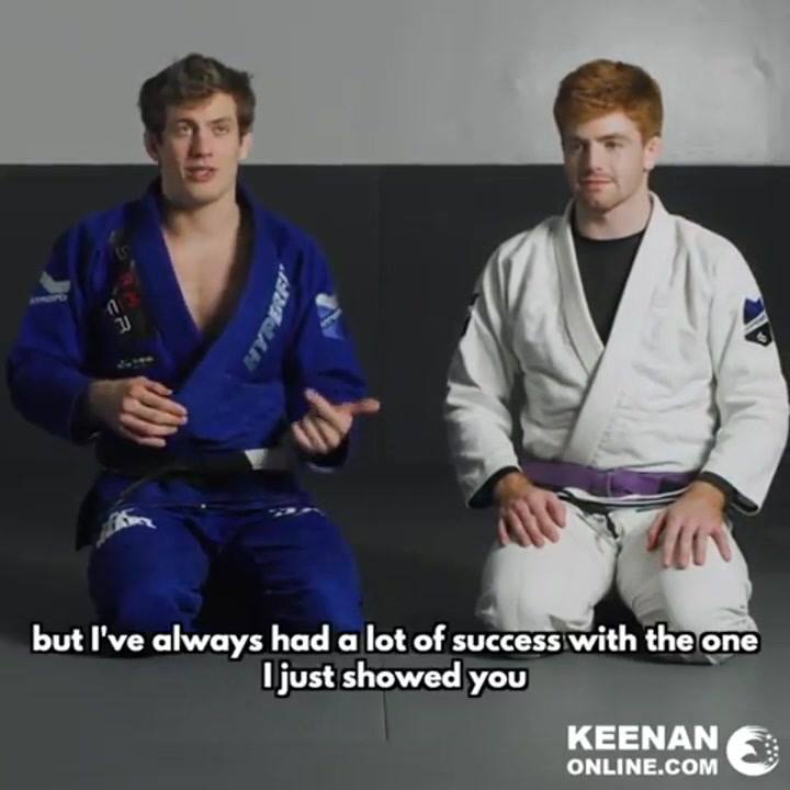 Check out this variation of that same technical get up sweep, but this time invo...