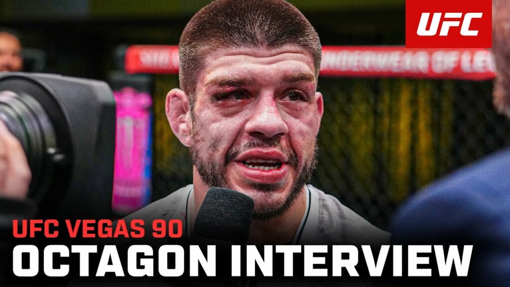 Chepe Mariscal Octagon Interview | UFC Vegas 90