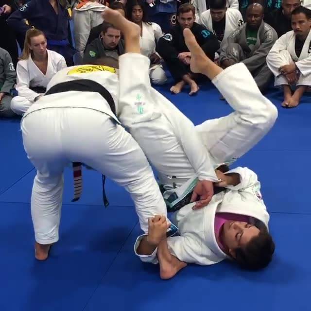 Chokoplata with the awesome Mackenzie Dern