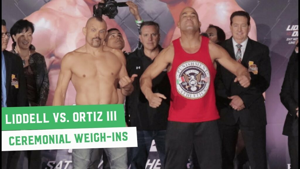 Chuck Liddell vs. Tito Ortiz 3: Ceremonial Weigh-Ins