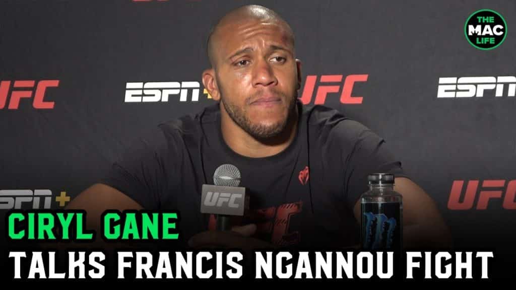 Ciryl Gane talks Alexander Volkov, fighting Francis Ngannou for the title and their old spars