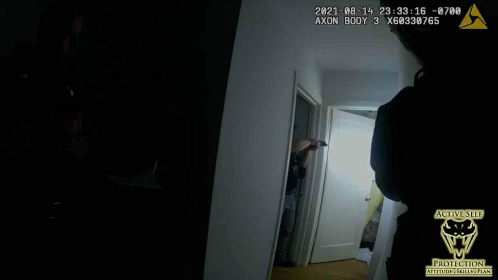 Clearing a Drug House is Nasty, Dangerous Stuff (Modesto PD Badge Cam)