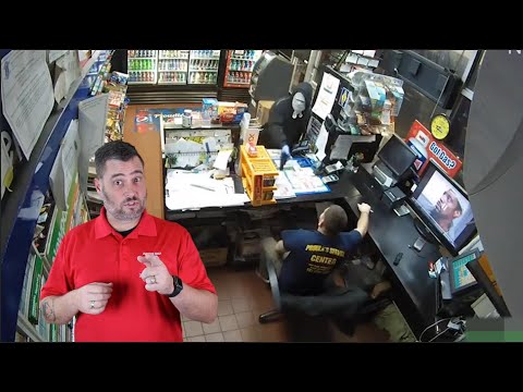 Clerk Notices Fake Gun And Refuses To Be A Victim
