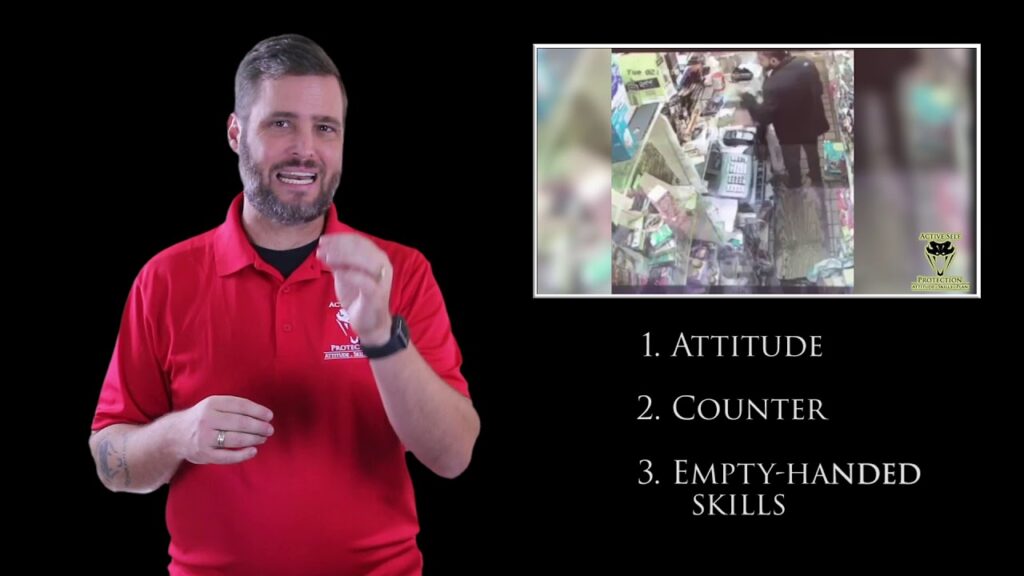 Clerk With Attitude Disarms Effectively | Active Self Protection