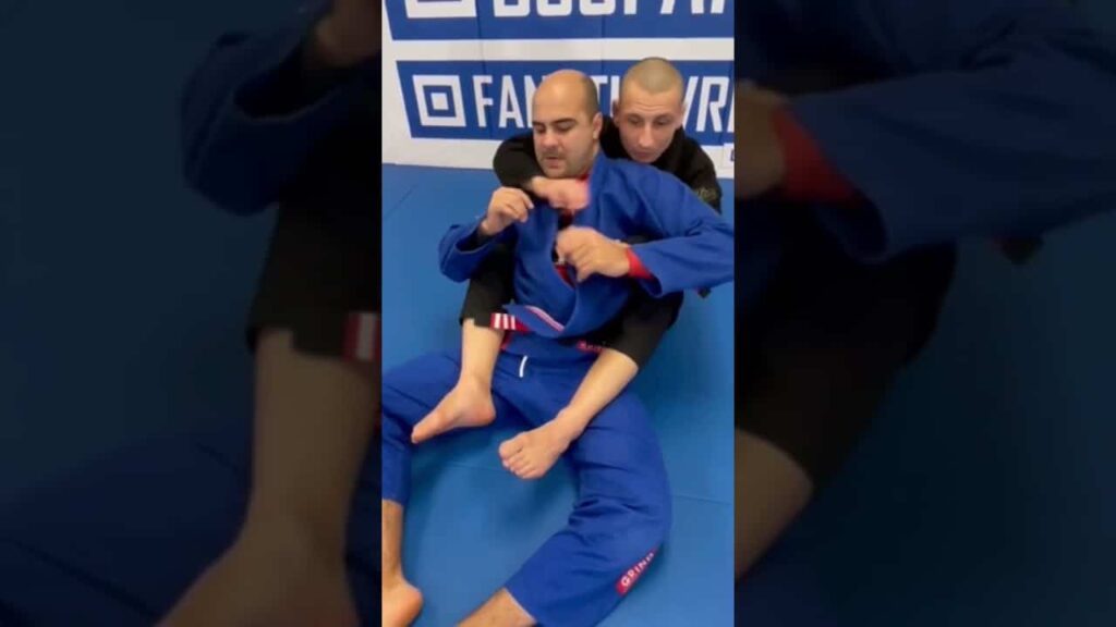 Clock Choke From Back Attack by ALEX HUMEN