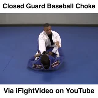 Closed Guard Baseball Choke