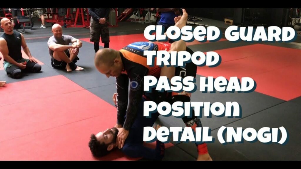 Closed Guard Tripod Pass Head Position Detail (NoGi) | Jiu Jitsu Brotherhood