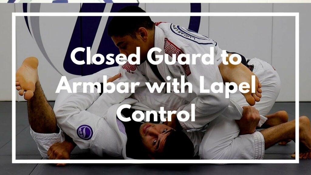 Closed Guard to Armbar with Lapel Control