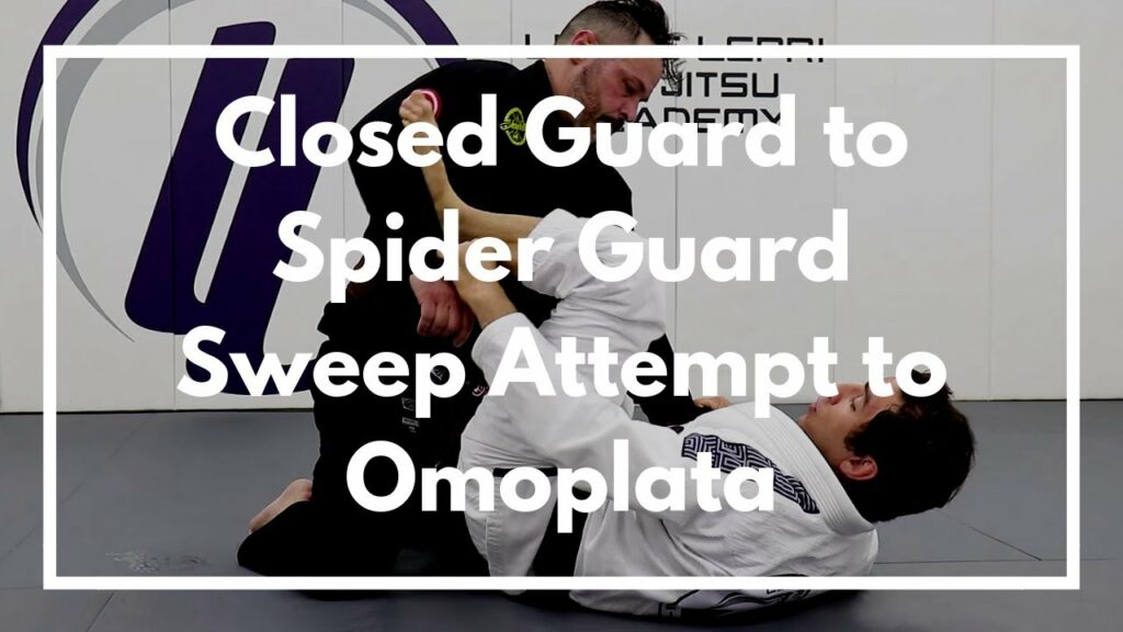 Closed Guard to Spider Guard Sweep Attempt to Omoplata