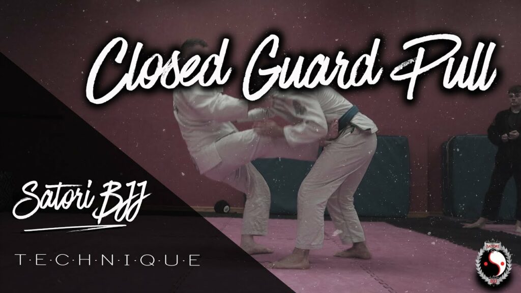 Closed guard pull and posture break!