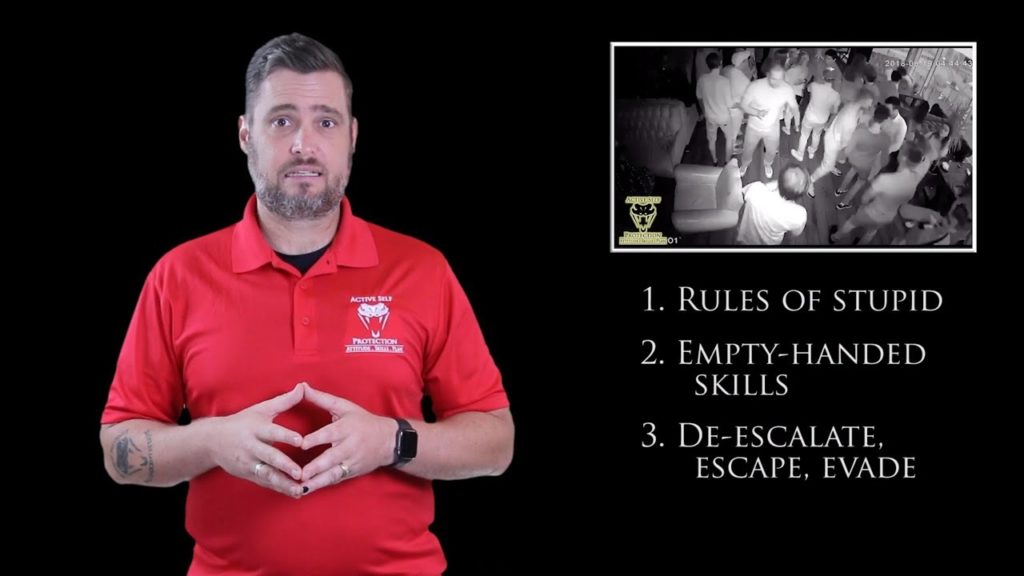 Club Altercation Teaches Us To De-Escalate