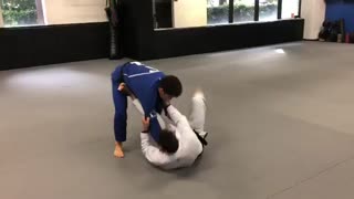 Cobrinha with a Canto choke to triangle choke.
 Repost Rubens "Cobrinha" Charles