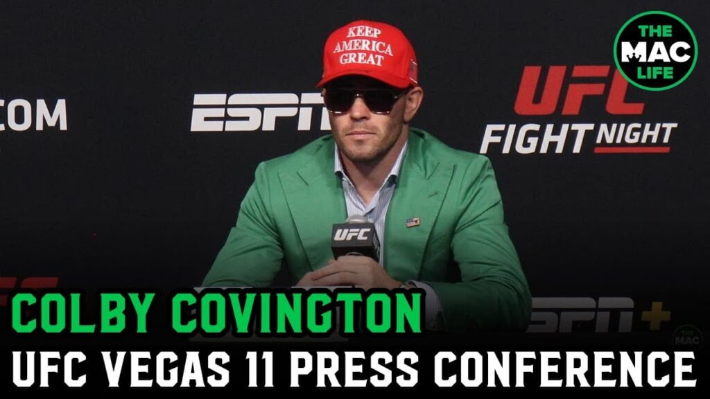 Colby Covington: "The only race there is in this fight is the race to get him out of the UFC"