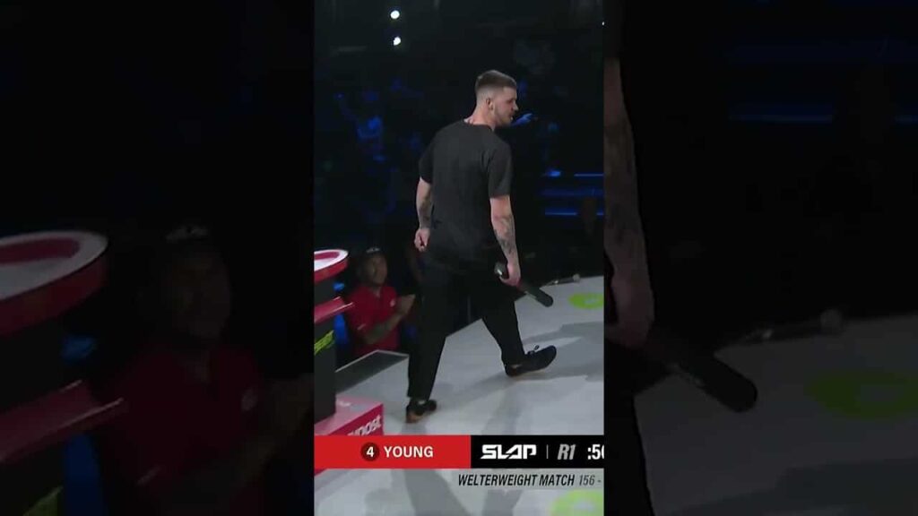 Cole Young ATE IT and started dishing it right back π³