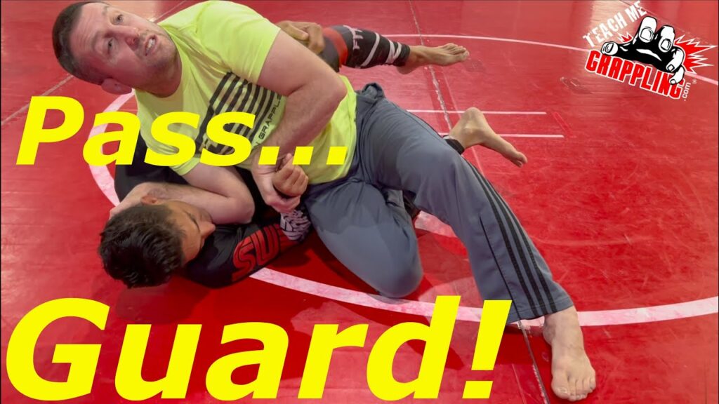 Collar Tie Knee SLICE Guard Pass DRILL!