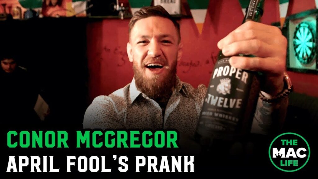 Conor McGregor April Fools Prank Champ Champ Rosé