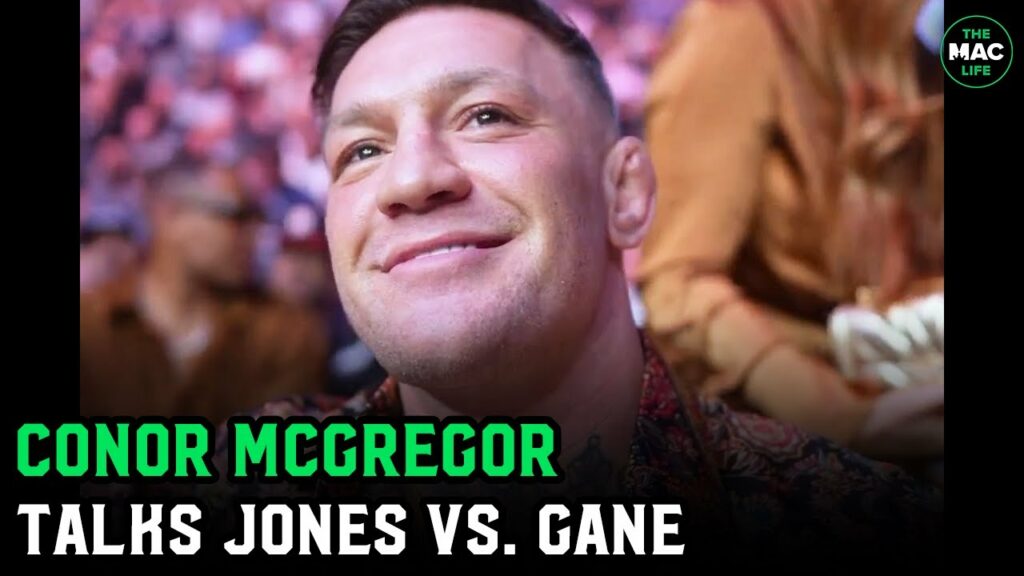 Conor McGregor: "I'd like to see Jon Jones fulfill his destiny at heavyweight"