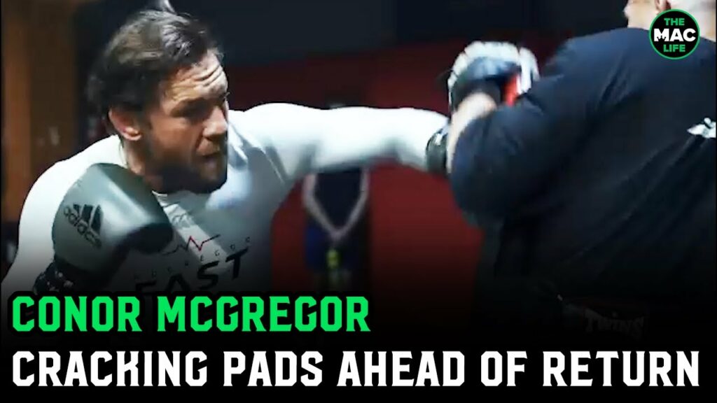 Conor McGregor Latest Pad Work following Katie Taylor Fight