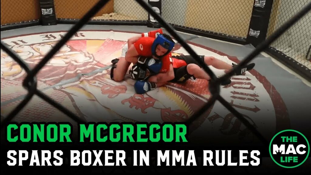 Conor McGregor MMA spars former world champion boxer