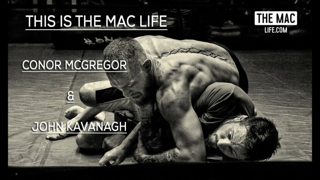 Conor McGregor & John Kavanagh rolling #TheMacLife