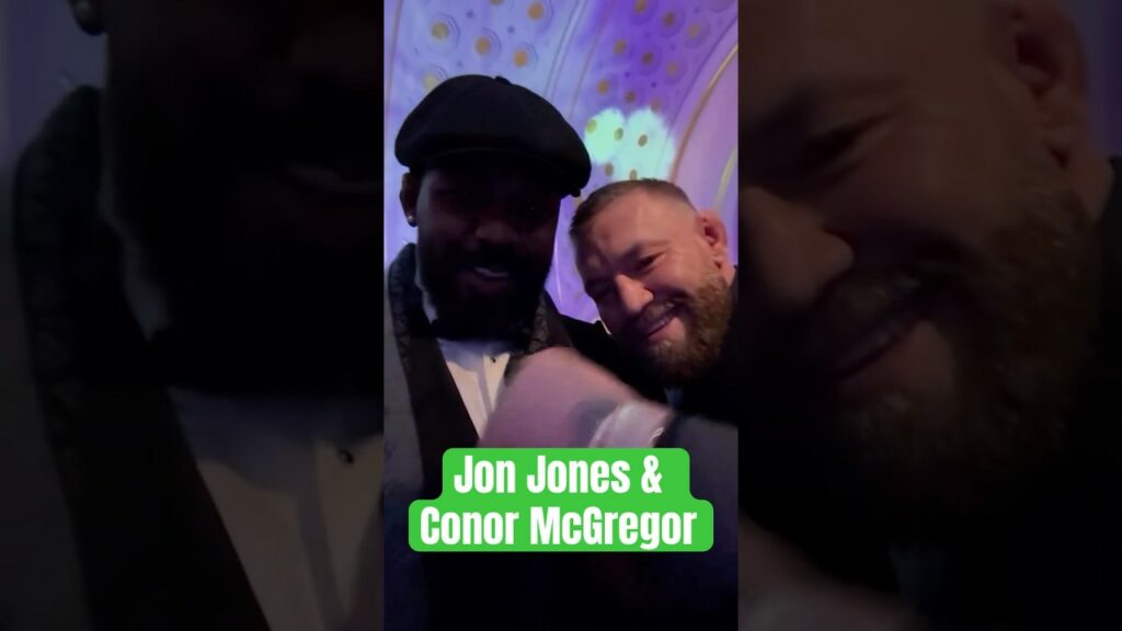 Conor McGregor and Jon Jones are hanging out again!