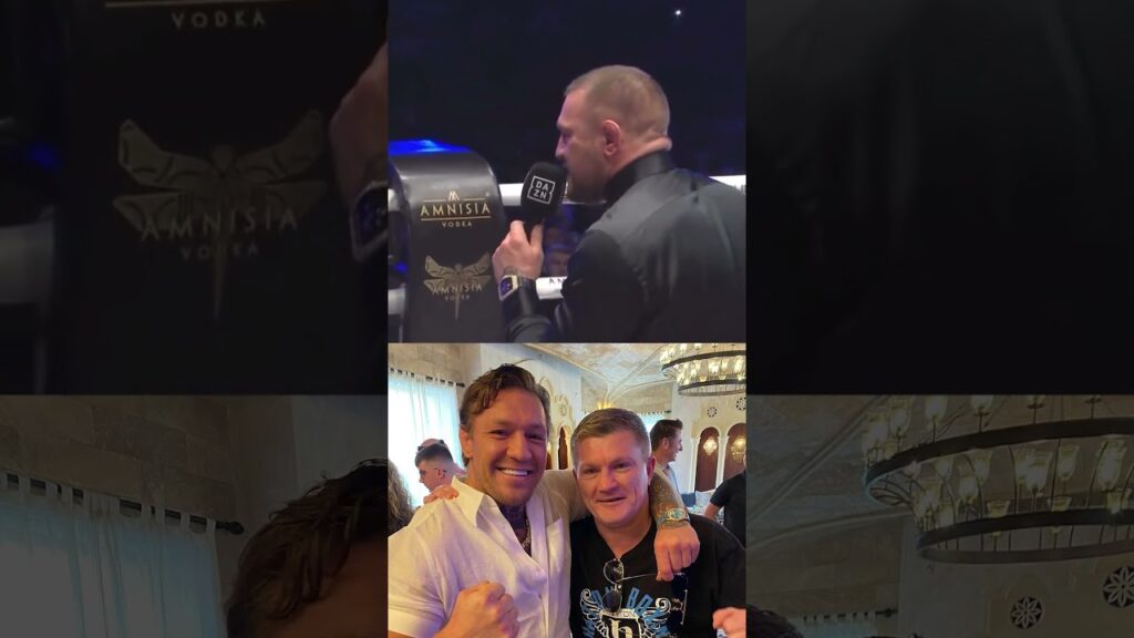 Conor McGregor pays tribute to Ricky Hatton