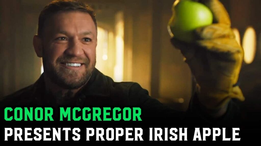 Conor McGregor presents the Proper Irish Apple origin story
