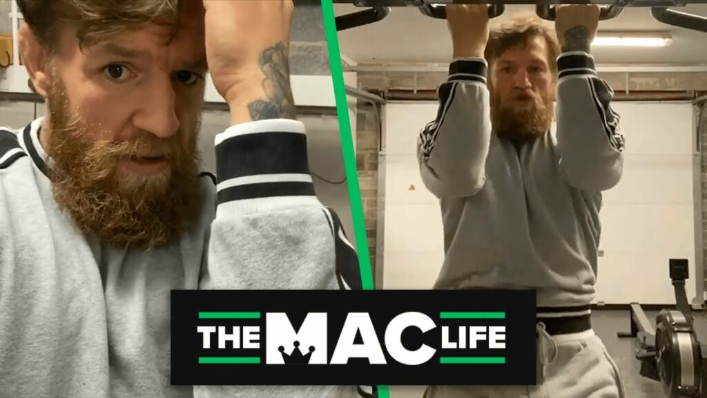 Conor McGregor shares a trick for pull-ups that helps with MMA defense