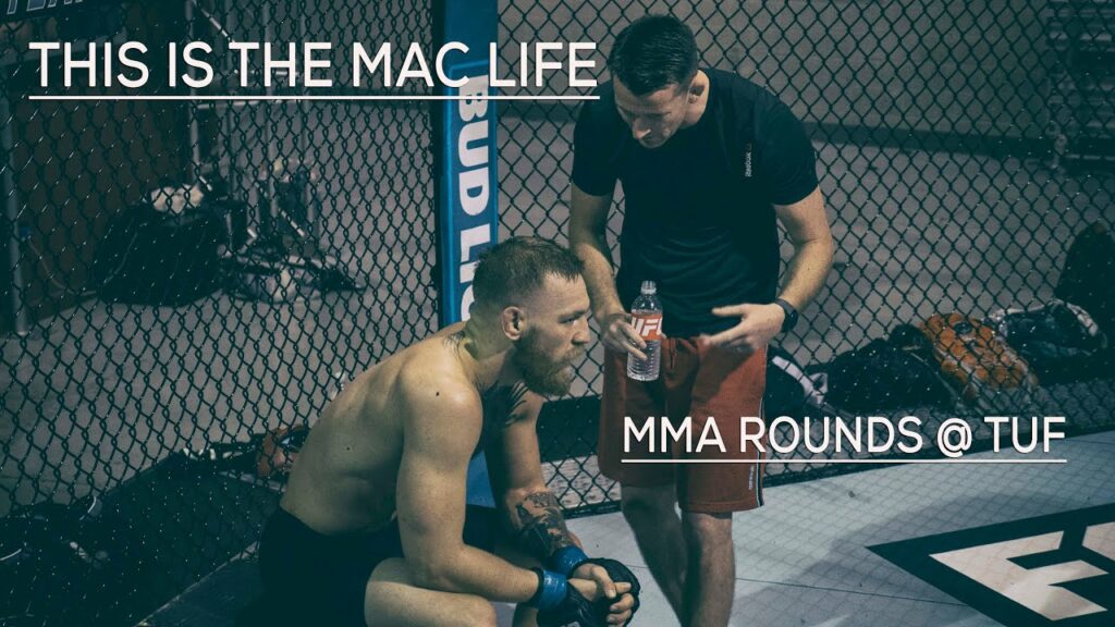 Conor McGregor spars @ TUF Gym THIS IS THE MAC LIFE