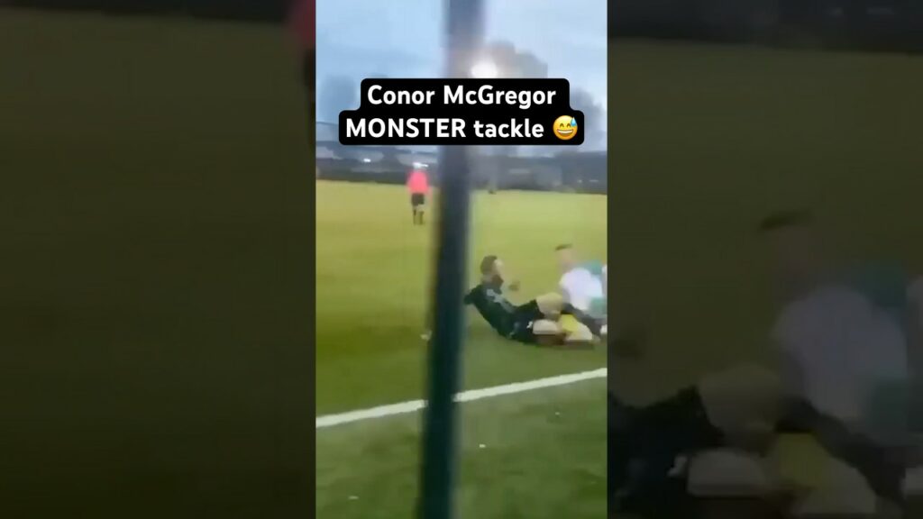 Conor McGregor takes no prisoners in football π #football #soccer #conormcgregor