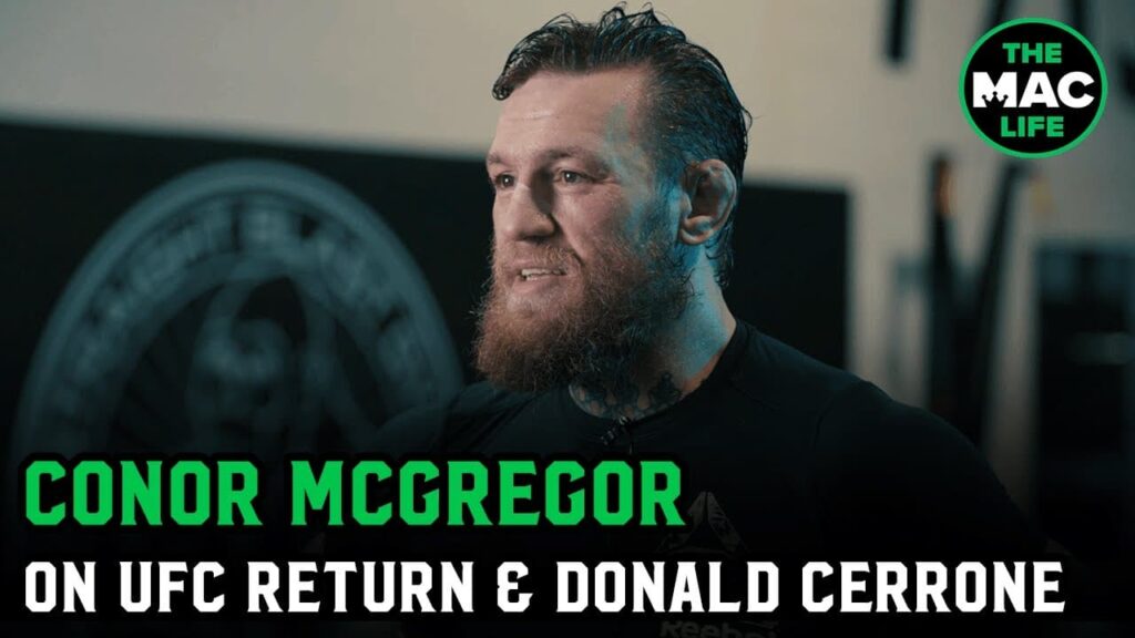 Conor McGregor talks Donald Cerrone, fighting at 170-pounds, and future opponents