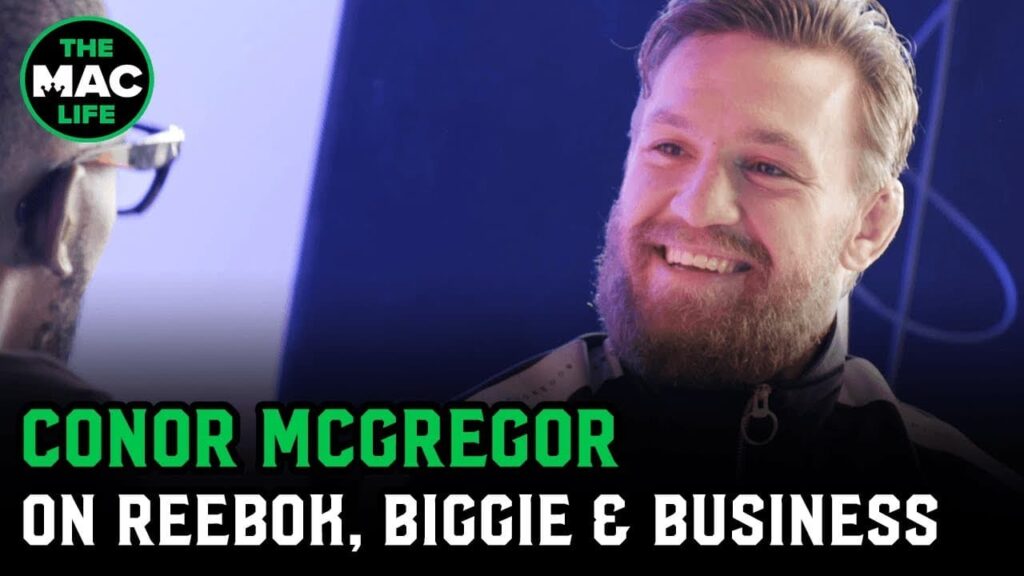 Conor McGregor talks Reebok shoe launch, sings Biggie 'Hypnotize' and life after fighting