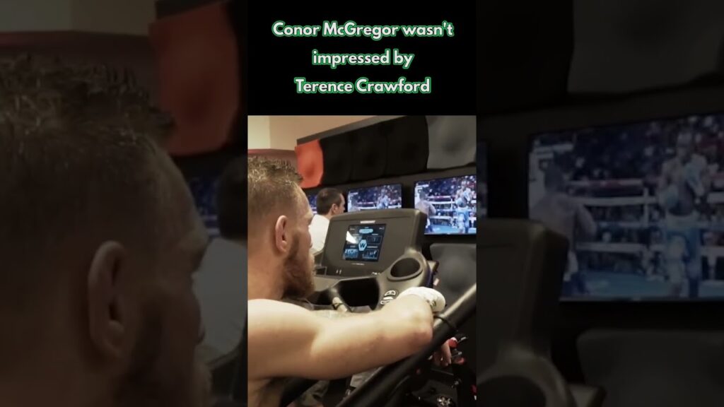 Conor McGregor wasn't impressed with 's***' Terence Crawford #UFC #terencecrawford