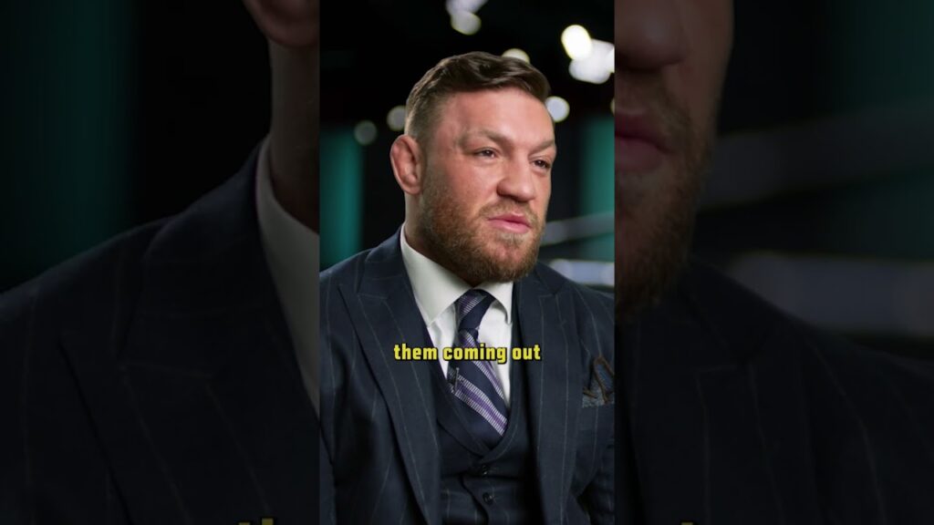 Conor out here teaching the NOTORIOUS MENTALITY 👊