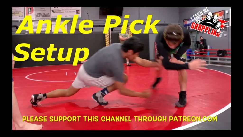 Cool SETUP for an ANKLE PICK!