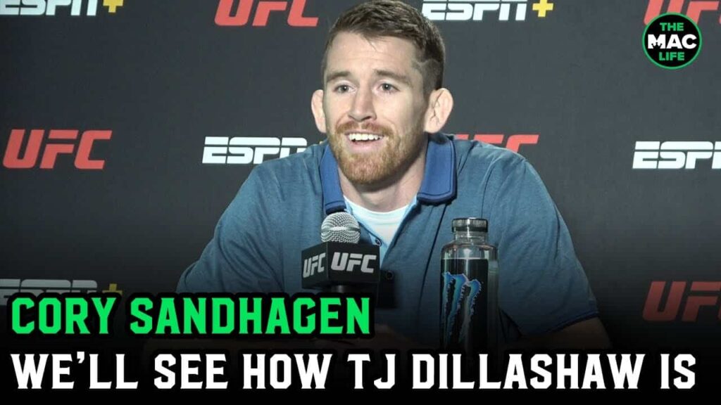 Cory Sandhagen: 'TJ Dillashaw wants this to be his Cinderella story, but I’m in the way'