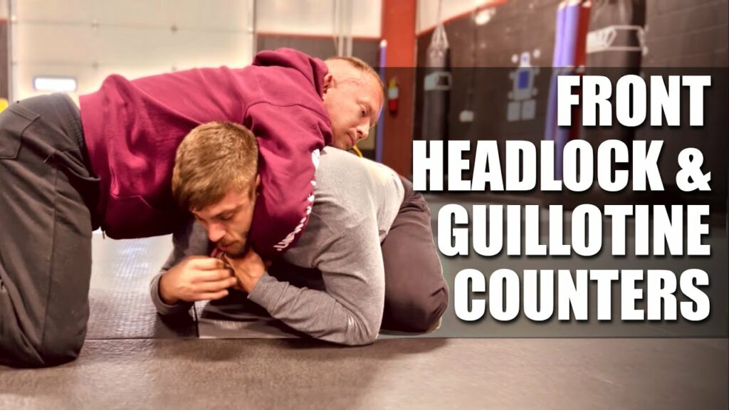 Countering The Front Headlock & Guillotine - Wrestling / Jiu-Jitsu